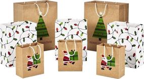 img 4 attached to 🎁 Sustainable Christmas Gift Bags by Hallmark