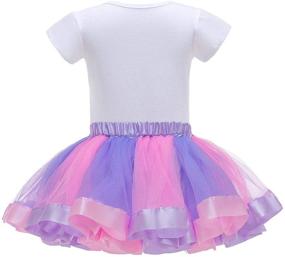 img 3 attached to 🦄 Adorable Unicorn Birthday Outfit with Headband