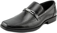 👞 classic style meets elegance: stacy adams penny loafer black - timeless footwear for men logo