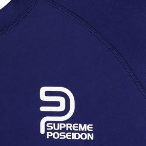 img 2 attached to SUPREME POSEIDON Rashguard Protection Swimwear