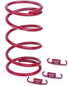 img 3 attached to 🛵 Glixal ATKS-03903 High Performance Racing Torque Spring for Chinese Scooter GY6 50cc-100cc 139QMB Engine Moped ATV (Red, 2000RPM)