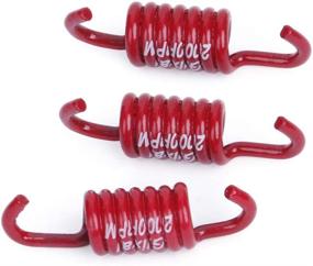 img 1 attached to 🛵 Glixal ATKS-03903 High Performance Racing Torque Spring for Chinese Scooter GY6 50cc-100cc 139QMB Engine Moped ATV (Red, 2000RPM)