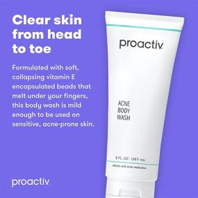 img 2 attached to 🧴 Proactiv Acne Body Wash - Exfoliating Sensitive Skin Cleanser with Salicylic Acid, Shea Butter & Cocoa Butter - 9 oz.