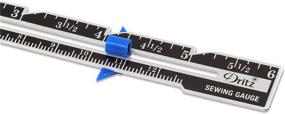 img 1 attached to Dritz 6in Seam Gauges - Essential Sewing Accessories with Improved SEO