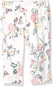 img 4 attached to 🌸 Girls' Floral Printed Pant by Flapdoodles