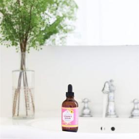 img 1 attached to 🌿 Leven Rose Vitamin E Serum: 100% Pure Organic All-Natural Treatment for Face, Skin, Hair & Nails - Large 4 oz Bottle