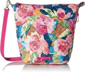 img 4 attached to 👜 Stylish Vera Bradley Carson Signature Cotton Women's Handbags & Wallets: Perfect Shoulder Bags for Every Fashionista!