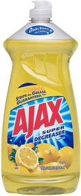 img 1 attached to Ajax Super Degreaser Dish Liquid Lemon