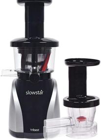 img 4 attached to 🥕 Tribest SW-2020 Slowstar - Vertical Slow Juicer, Mincer & Cold Press Masticating Juice Extractor