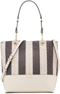 👜 calvin klein signature handbag with detachable wristlet wallet for women logo