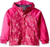 columbia unisex-teen fast and curious ii rain jacket: weatherproof protection for all-day adventures логотип