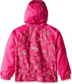 img 2 attached to Columbia Unisex-Teen Fast and Curious II Rain Jacket: Weatherproof Protection for All-Day Adventures