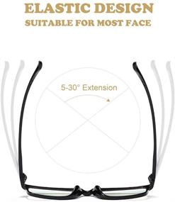 img 1 attached to 👓 UBUJI Blue Light Blocking Glasses - Stylish Computer Glasses for Women & Men