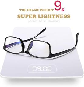 img 2 attached to 👓 UBUJI Blue Light Blocking Glasses - Stylish Computer Glasses for Women & Men