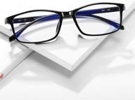 👓 ubuji blue light blocking glasses - stylish computer glasses for women & men logo