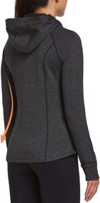 img 1 attached to 🔥 Baleaf Women's Fleece Full Zip Athletic Running Jacket: Hooded Thermal Sport with Thumb Holes