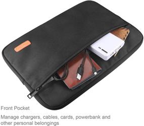 img 3 attached to ProCase 11-12 Inch Laptop Tablet Sleeve: Suitable for MacBook, Surface Pro, iPad Pro, and More