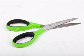 img 2 attached to QuickSlice 3-Pack: Pro Iron Easy Grip Stainless Scissors for Effortless Cutting