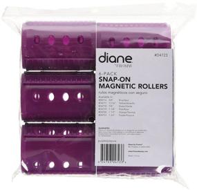 img 1 attached to Diane Snap Magnetic Roller Purple