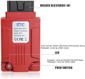 img 1 attached to 🔍 VXDIAG SVCI J2534: Enhanced Scan Tool for Ford Mazda with SAE J1850 Compatibility