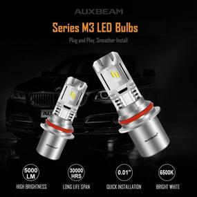 img 2 attached to Auxbeam Headlight Bulbs 5000Lm Conversion Lights & Lighting Accessories in Lighting Conversion Kits