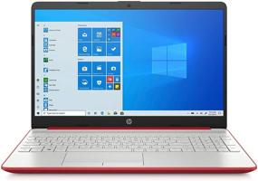 img 4 attached to 💻 2021 HP 15.6" HD LED Laptop – Intel Pentium Gold 6405U Processor, 4GB RAM, 500GB HDD, Webcam, Bluetooth, HDMI, WiFi 5, Windows 10, Red (Includes IFT Accessories)