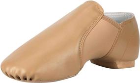 img 4 attached to 👞 Linodes PU Leather Jazz Shoe: Stylish Slip On Dance Shoes for Kids (Toddler/Little Kid/Big Kid)