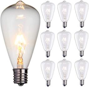 img 4 attached to 💡 Enhance Your Outdoor Lighting with Dr BeTree 10 Pack Replacement Edison Bulbs