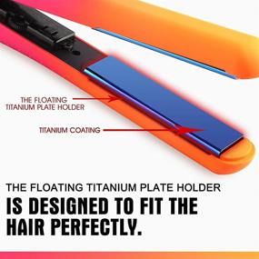 img 2 attached to Hair Straightener FXXOEE Professional Glider