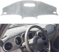 настраиваемый серый чехол для приборной панели dash cover mat pad для chrysler pt cruiser 2001-2005 (y15) логотип