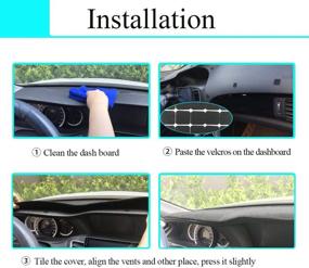 img 1 attached to Настраиваемый серый чехол для приборной панели Dash Cover Mat Pad для Chrysler PT Cruiser 2001-2005 (Y15)