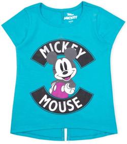 img 2 attached to Disney 3 Piece Mickey Minnie Leggings Girls' Clothing for Leggings