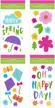 b there spring window clings decorations logo