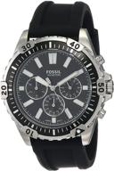 fossil 44 garrett fs5624 серебряный логотип