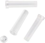 enhance your flower arrangements with canomo clear plastic floral tubes - 30 pack logo