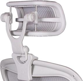 img 1 attached to The Engineered Now Headrest for Herman Miller Aeron Chair - H4 for Remastered, Mineral (Headrest Only)