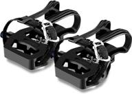 🚲 jrcoege toe cages for peloton bikes: anti-slip, adjustable straps, dual-use pedal upgrade logo