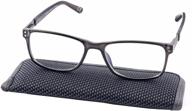 cara reading glasses blocking computer vision care logo