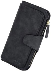 img 3 attached to Fashionable Ladies Wallet: Leather Clutch Credit Women's Handbags & Wallets for Stylish Convenience