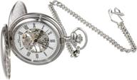 charles hubert paris mechanical pocket watch 3575w logo