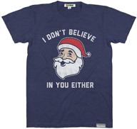 🎅 stylish men's christmas shirt: santa claus comes to town logo