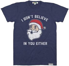 img 1 attached to 🎅 Stylish Men's Christmas Shirt: Santa Claus Comes to Town