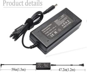 img 3 attached to 🔌 HP UltraSlim Docking Station 2013 US Adapter 19V, Compatible with D9Y32AA#ABA D9Y32UT#ABA D9Y19AV D9Y19AV-ABA HSTNN-IX10 Slimline 260-a000 400 500 Series 260-a114 260-a020 V8P15AA