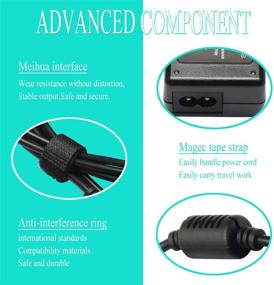 img 1 attached to 🔌 HP UltraSlim Docking Station 2013 US Adapter 19V, Compatible with D9Y32AA#ABA D9Y32UT#ABA D9Y19AV D9Y19AV-ABA HSTNN-IX10 Slimline 260-a000 400 500 Series 260-a114 260-a020 V8P15AA