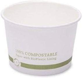 img 3 attached to 🌱 World Centric's Eco-Friendly 16 Oz Soup Containers (200-Pack): 100% Biodegradable & Compostable Paper PLA-Lined Option