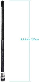 img 1 attached to Bingfu CB Antenna: High-Performance 27MHz CB Radio Antenna with BNC Male Connector - Compatible with Leading Brands such as Cobra, Midland, Uniden, and More! Ideal for Portable Handheld and Mobile CB Radios, Police Radios, and Scanners