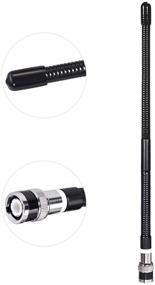 img 3 attached to Bingfu CB Antenna: High-Performance 27MHz CB Radio Antenna with BNC Male Connector - Compatible with Leading Brands such as Cobra, Midland, Uniden, and More! Ideal for Portable Handheld and Mobile CB Radios, Police Radios, and Scanners