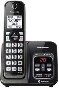 img 4 attached to 📞 Renewed Panasonic KX-TGD560M / KX-TG3760M Link2Cell Cordless Telephone - Digital Answer Machine - KX-TGD562M (1 Handset)