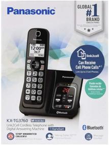 img 1 attached to 📞 Renewed Panasonic KX-TGD560M / KX-TG3760M Link2Cell Cordless Telephone - Digital Answer Machine - KX-TGD562M (1 Handset)