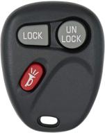 🔑 enhanced keyless2go replacement for 3 button 15732803 kobut1bt keyless entry car key logo